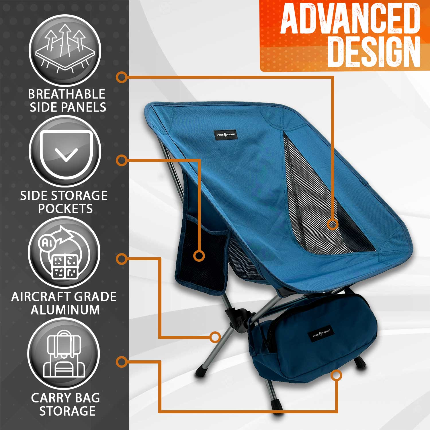Pike Trail Ultralight Compact Camp Chair