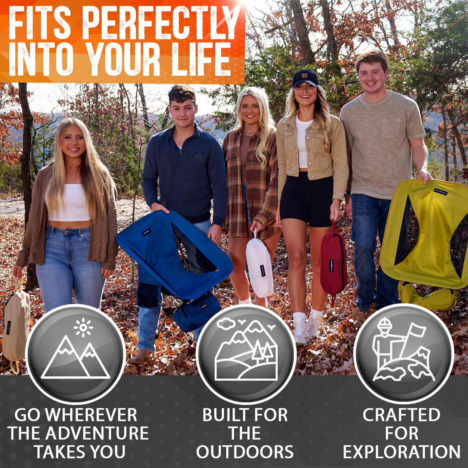 Pike Trail Ultralight Compact Camp Chair