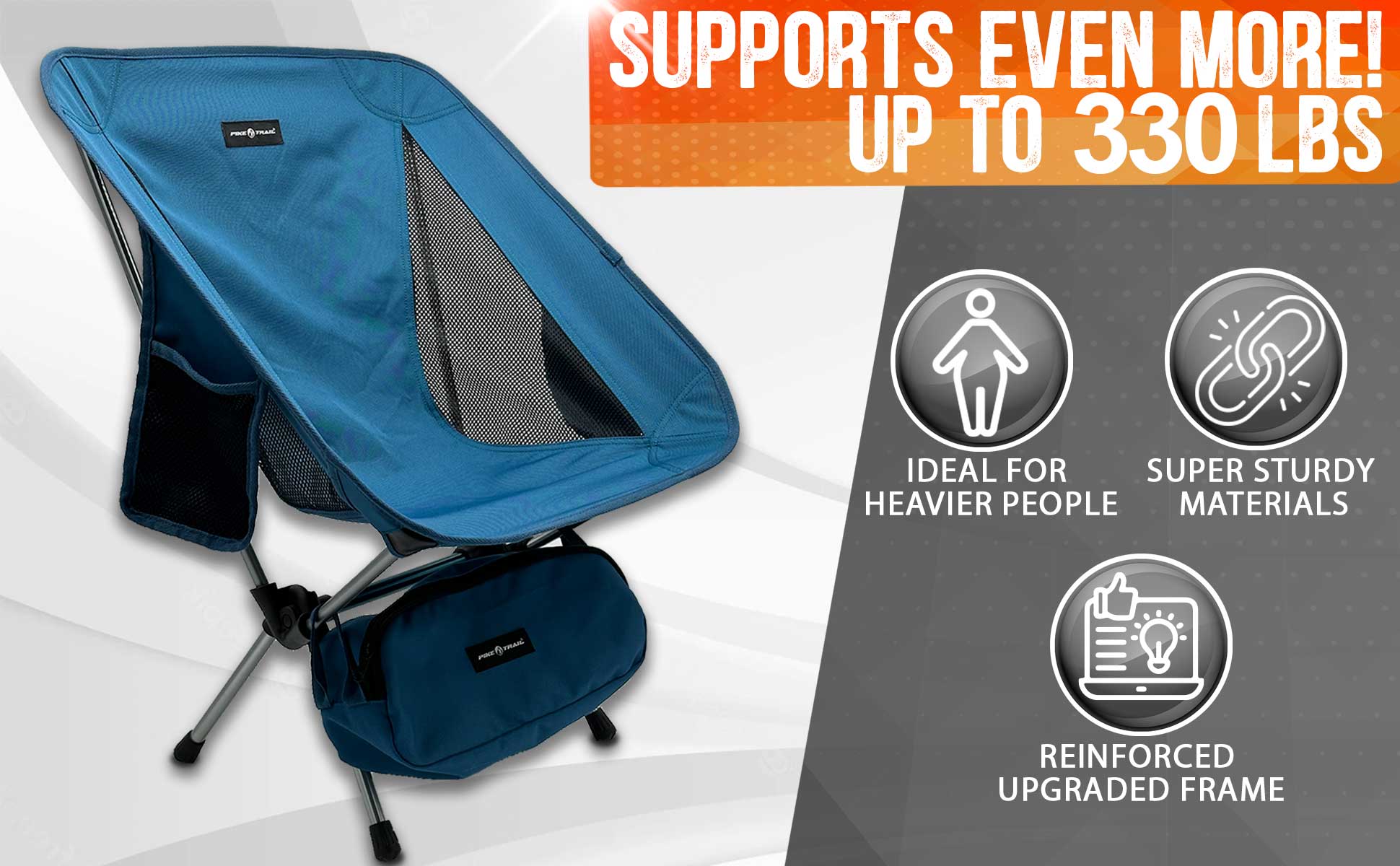Pike Trail Ultralight Compact Camp Chair
