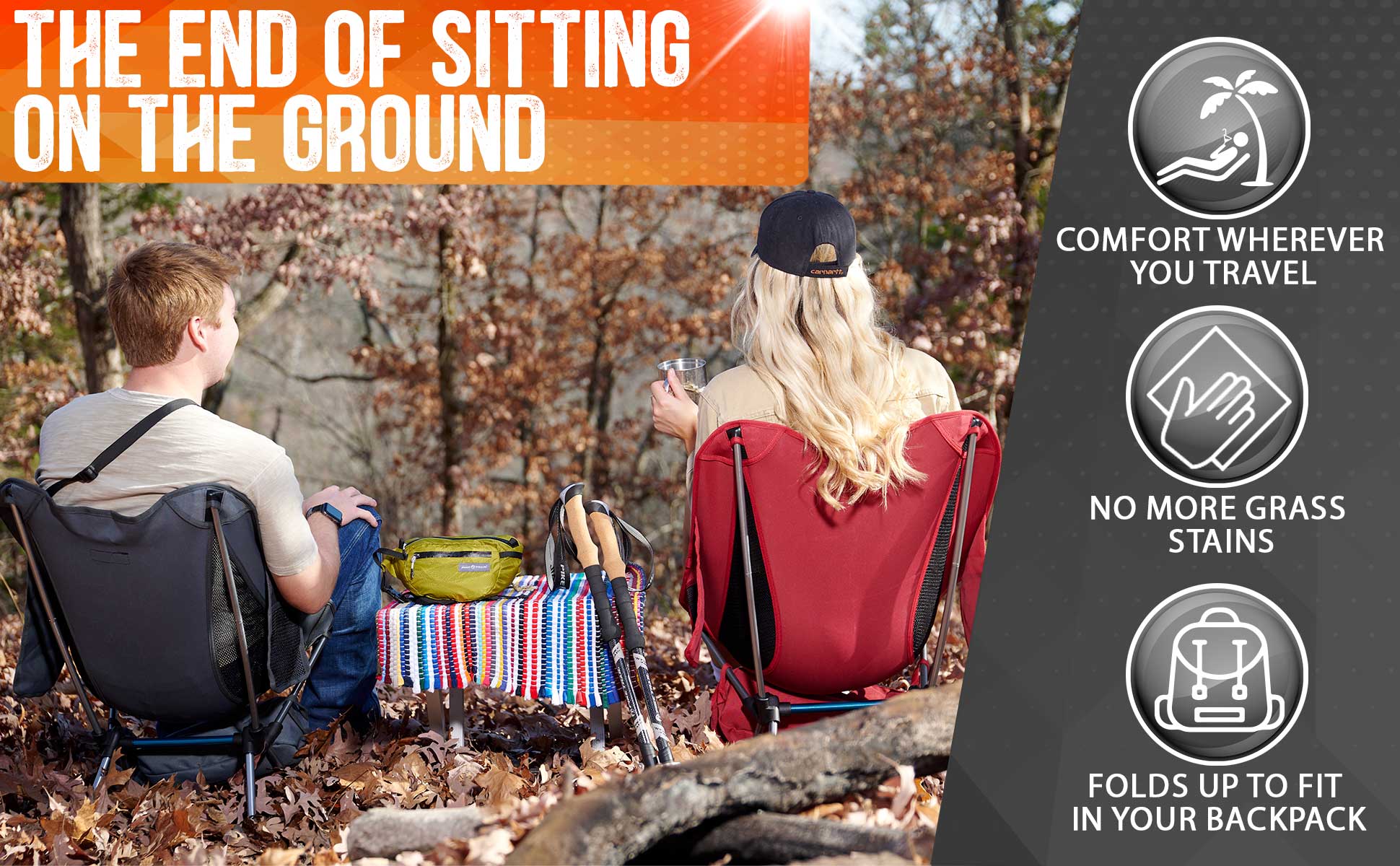 Pike Trail Ultralight Compact Camp Chair
