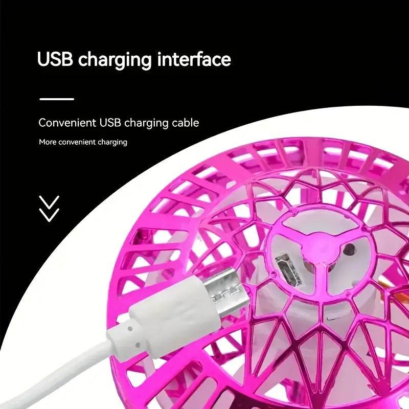 Rechargeable Flying Magic LED Spinner Ball