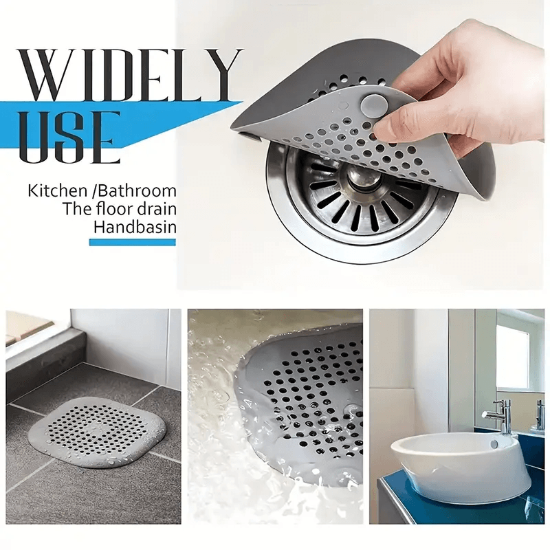 Silicone Anti-blocking Sink Drain Covers