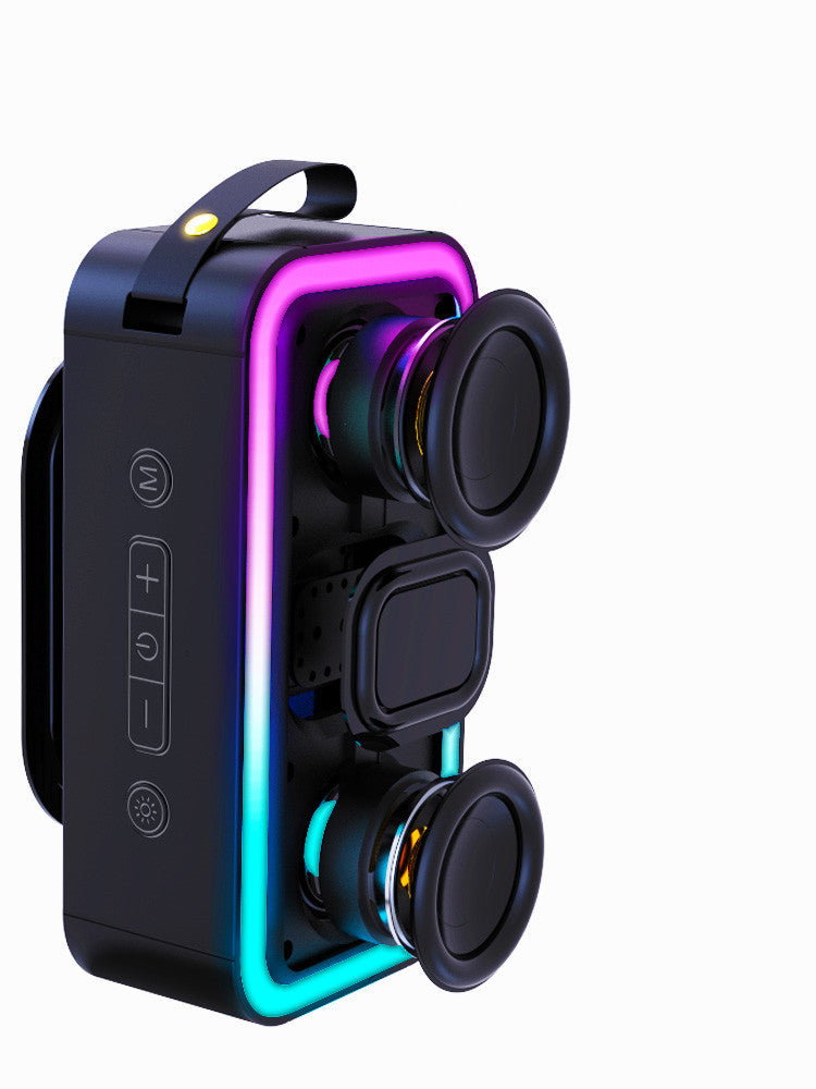 Bluetooth Colored Light Dual Speakers