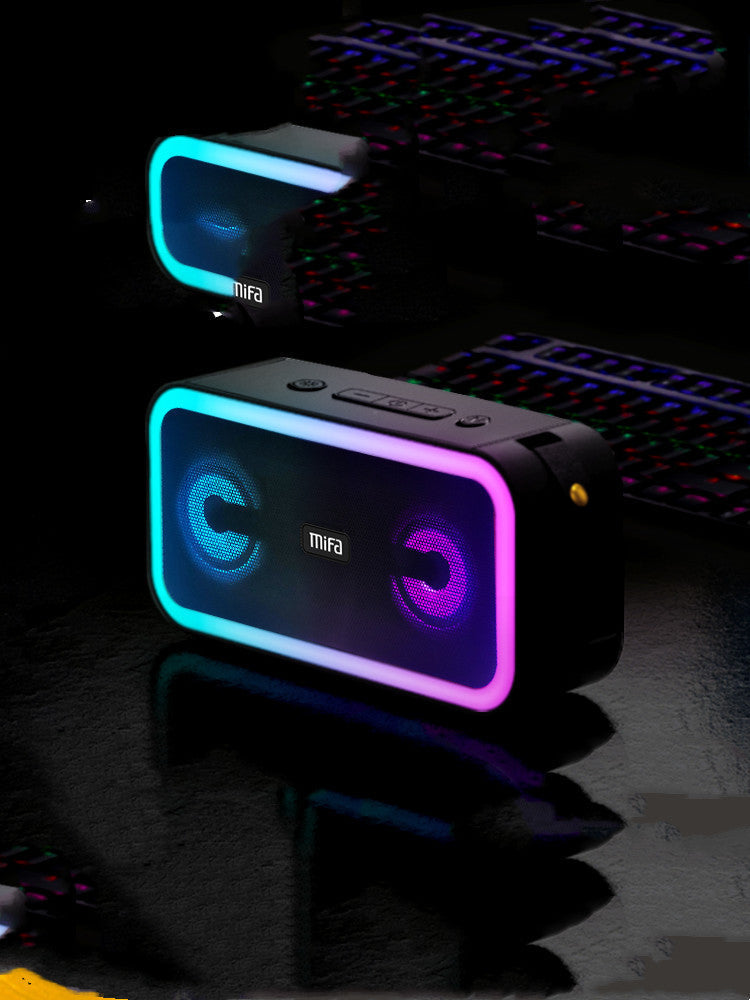 Bluetooth Colored Light Dual Speakers