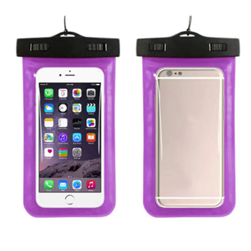 Waterproof Floating Phone Pouch Dry Bag | 3-Pack for Camping & Water Sports
