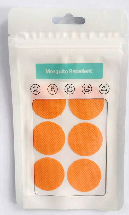 Essential oil mosquito repellent sticker