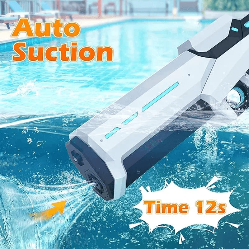 Electric Water Gun Suction Blaster for Summer Fun Outdoor