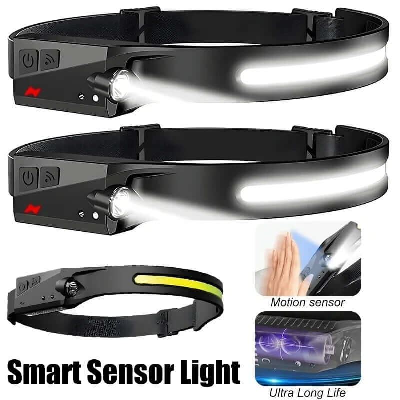 Headlamp USB Rechargeable LED  Waterproof