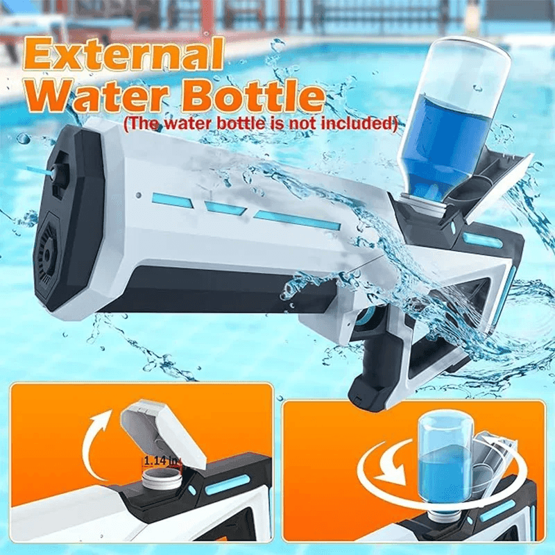 Electric Water Gun Suction Blaster for Summer Fun Outdoor
