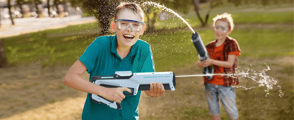 Electric Water Gun Suction Blaster for Summer Fun Outdoor