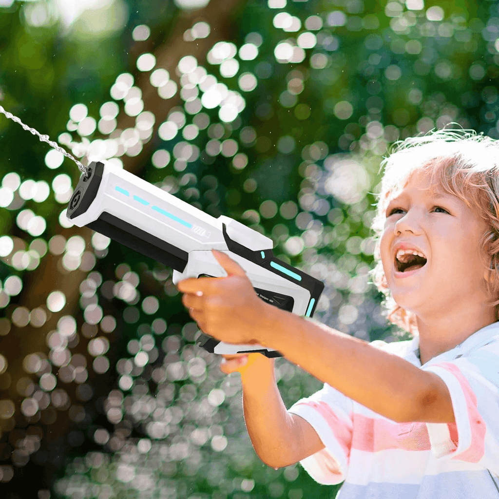 Electric Water Gun Suction Blaster for Summer Fun Outdoor