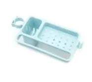 Anti-Bacterial Sink Organizer – Kitchen & Bathroom Sponge & Brush Holder