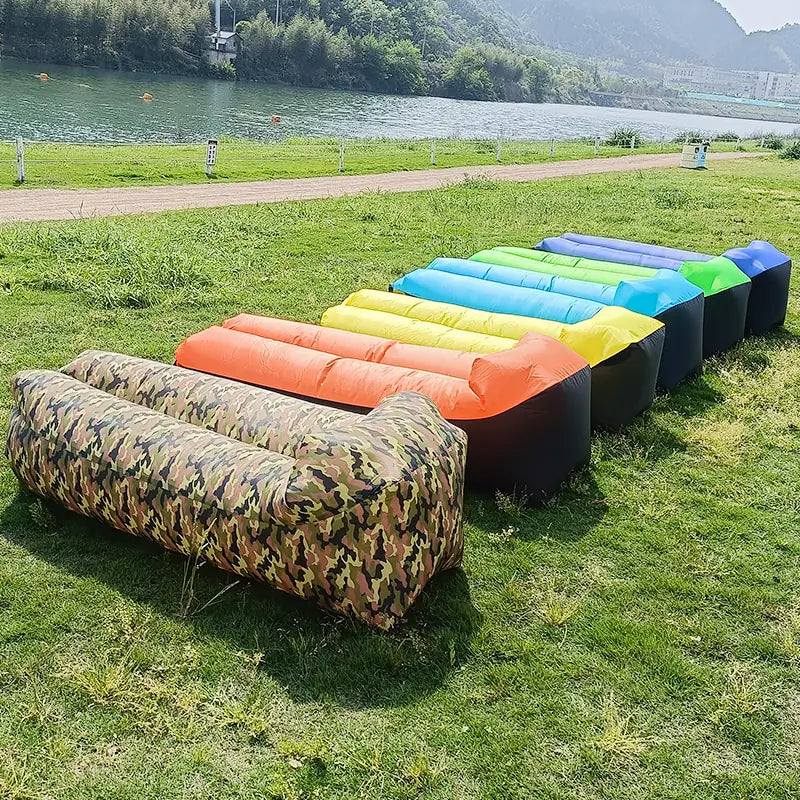 Inflatable Lounger Sofa Bed – Portable Air Couch for Camping, Beach & Outdoor Use