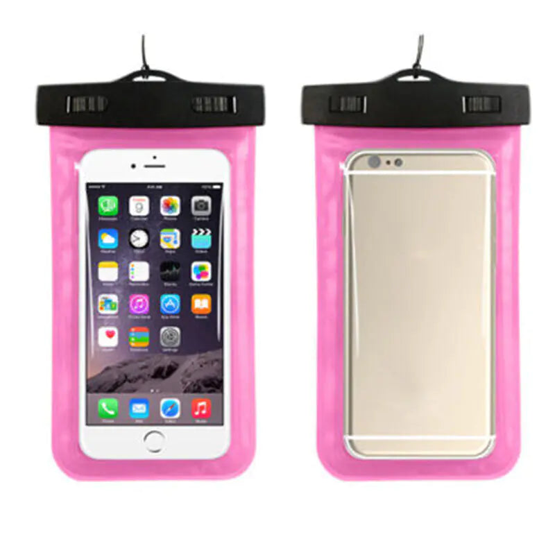 Waterproof Floating Phone Pouch Dry Bag | 3-Pack for Camping & Water Sports