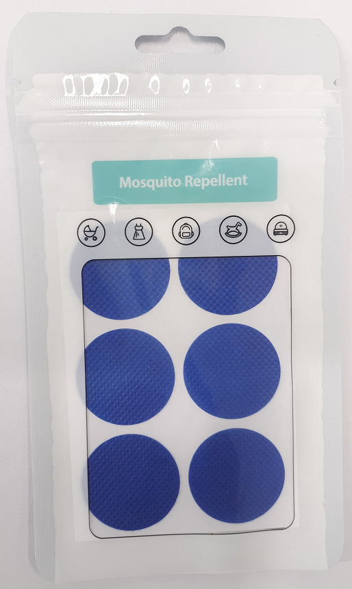 Essential oil mosquito repellent sticker