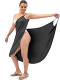 Wearable Beach Wrap Towel for Women – One Size, Assorted Colors