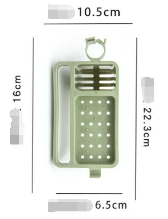 Anti-Bacterial Sink Organizer – Kitchen & Bathroom Sponge & Brush Holder