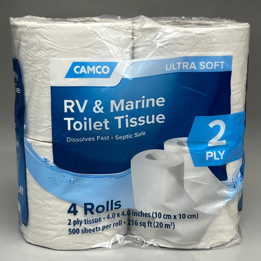 CAMCO RV & MARINE Toilet Tissue (16 ROLLS OF 500 Sheets)