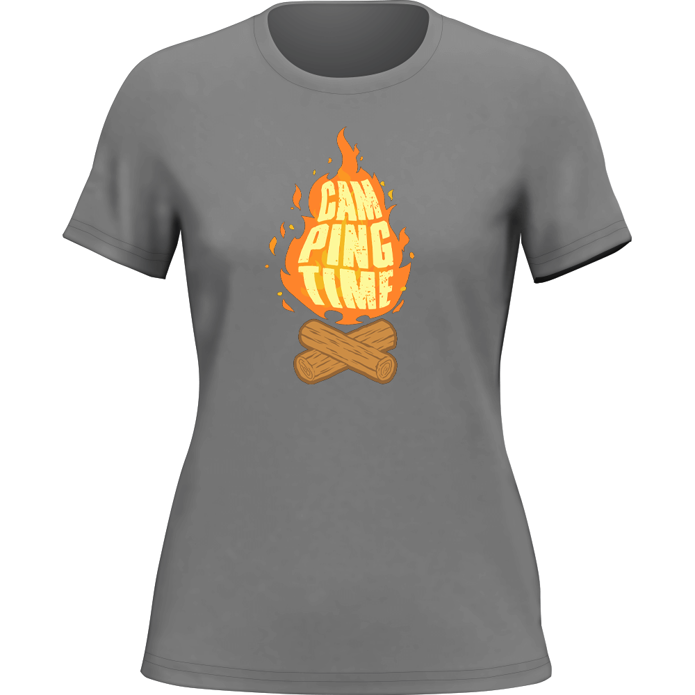 Camp Fire T-Shirt for Women