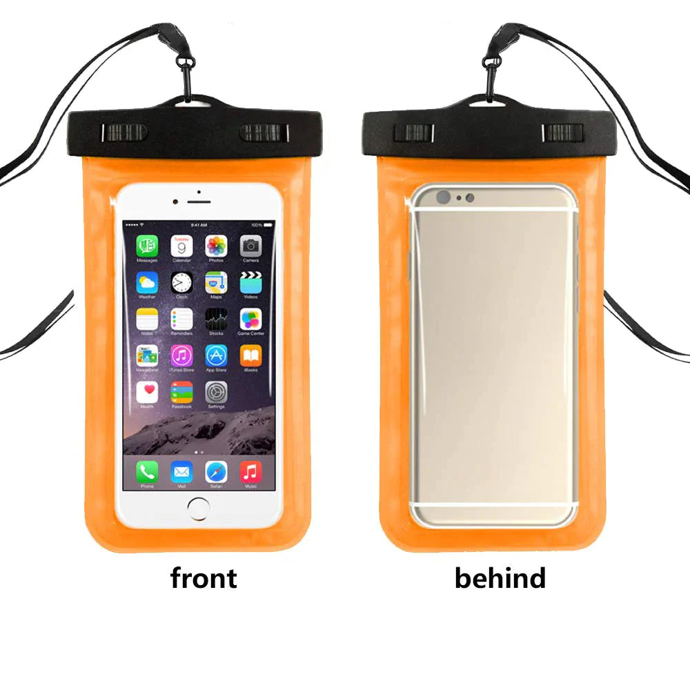 Waterproof Floating Phone Pouch Dry Bag | 3-Pack for Camping & Water Sports