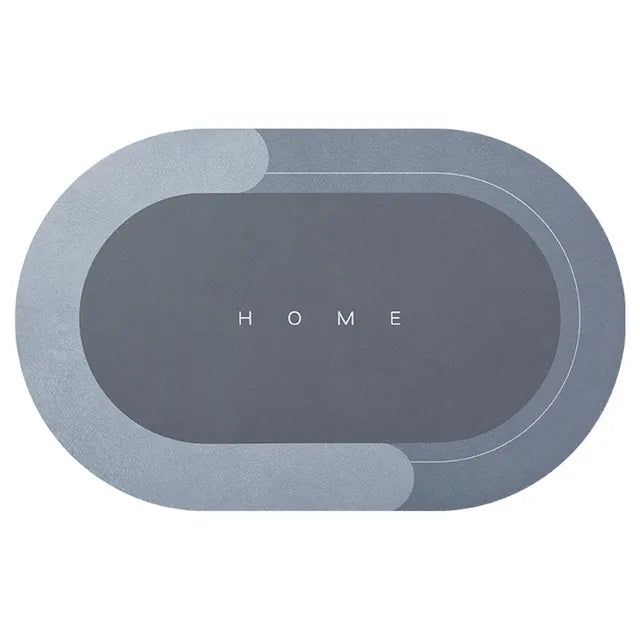 Absorbent Quick-Drying Bathroom Floor Mat | Non-Slip Bath Rug