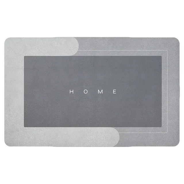Absorbent Quick-Drying Bathroom Floor Mat | Non-Slip Bath Rug