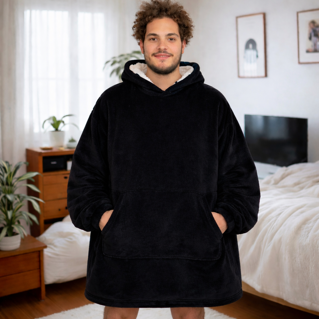 Sherpa Blanket Hoodie Kids & Adults