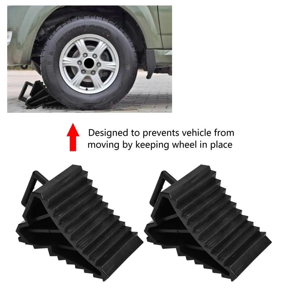 Tire Slip Stopper Wheel Chock | Universal Vehicle Safety Wedge
