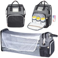 Large Multifunctional Mummy Backpack | Diaper Bag for Camping & Family Travel