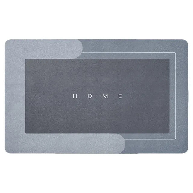 Absorbent Quick-Drying Bathroom Floor Mat | Non-Slip Bath Rug