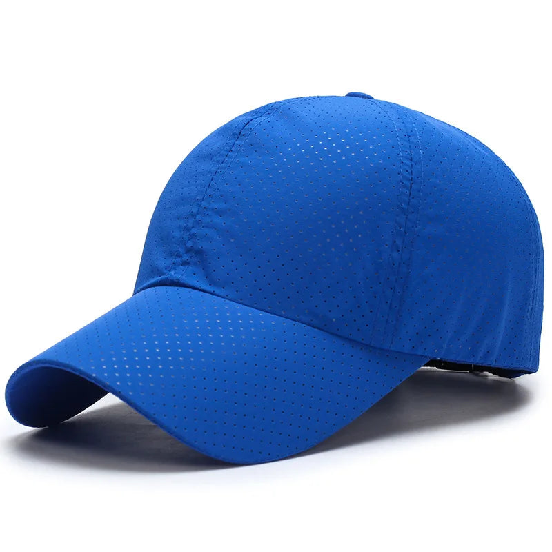 Quick-Drying Sunscreen Baseball Cap | Breathable UV Hat for Camping & Hiking