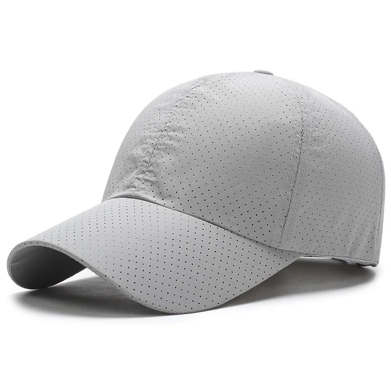 Quick-Drying Sunscreen Baseball Cap | Breathable UV Hat for Camping & Hiking