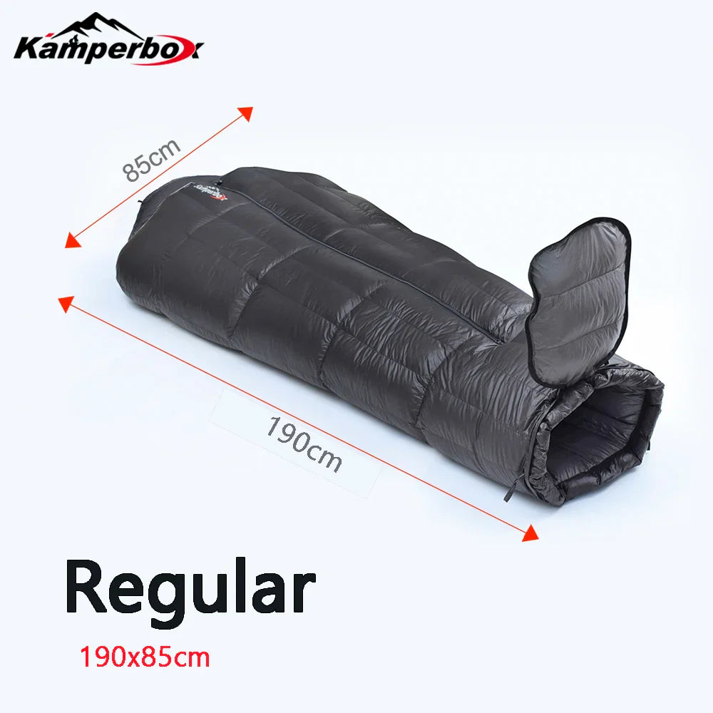 Kamperbox MP8000 Ultralight Winter Down Sleeping Bag – -25°C Rated