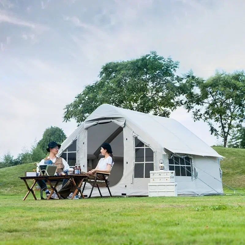 Inflatable Camping Tent | 6-8 Person, 10sqm, No-Build Setup