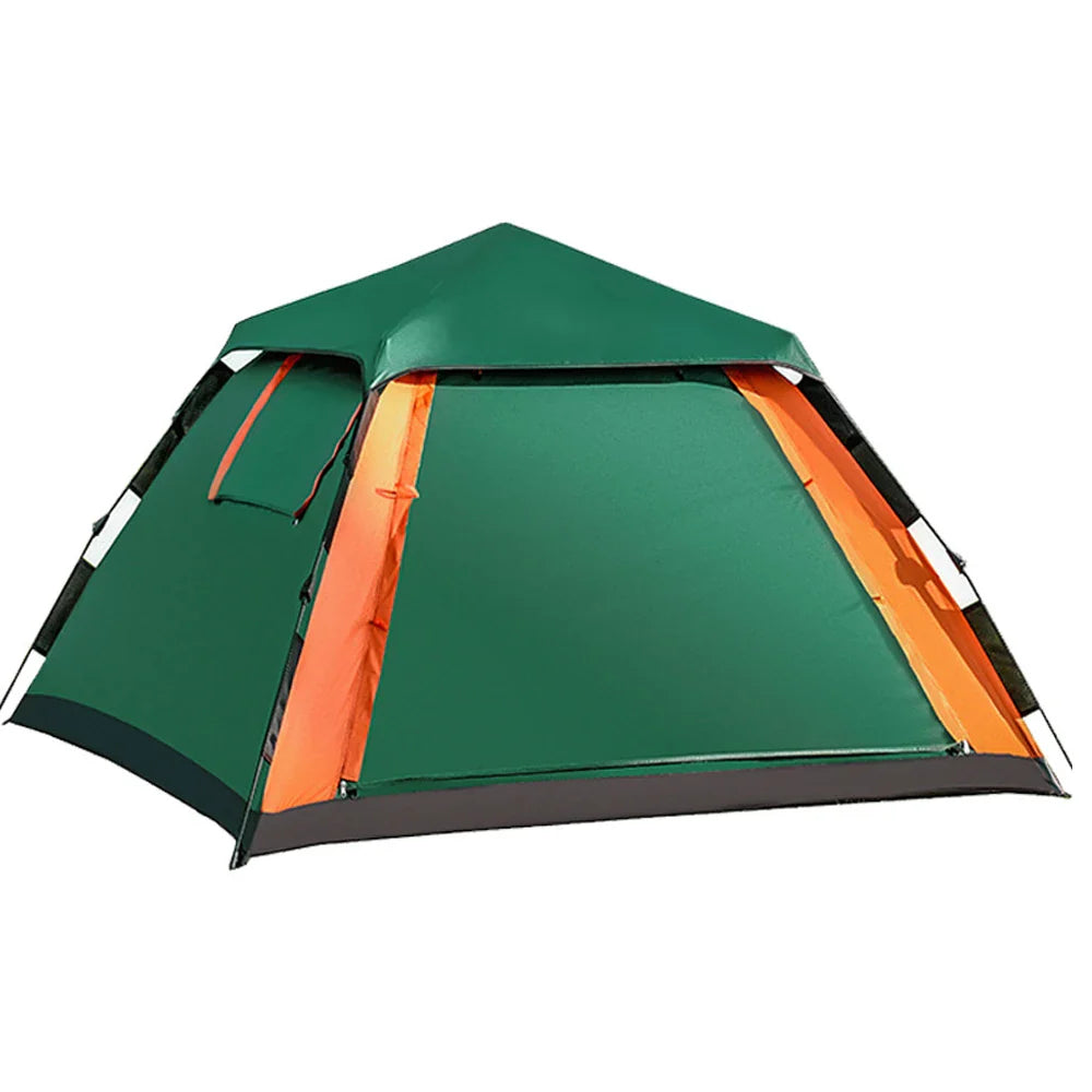 3-4 Person Instant Setup Camping Tent – Waterproof Pop-Up Tent with Skylight & Vestibule