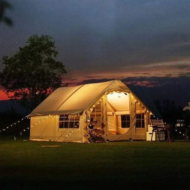 Inflatable Camping Tent | 6-8 Person, 10sqm, No-Build Setup