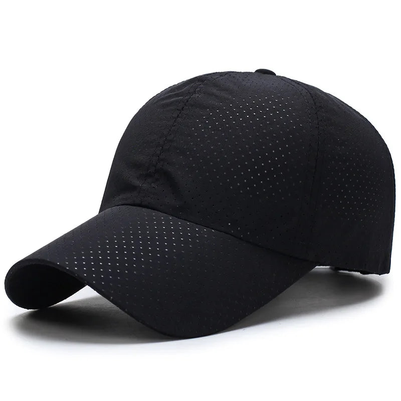 Quick-Drying Sunscreen Baseball Cap | Breathable UV Hat for Camping & Hiking