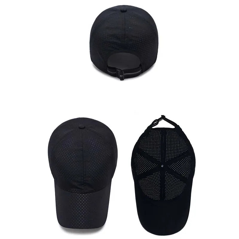 Quick-Drying Sunscreen Baseball Cap | Breathable UV Hat for Camping & Hiking