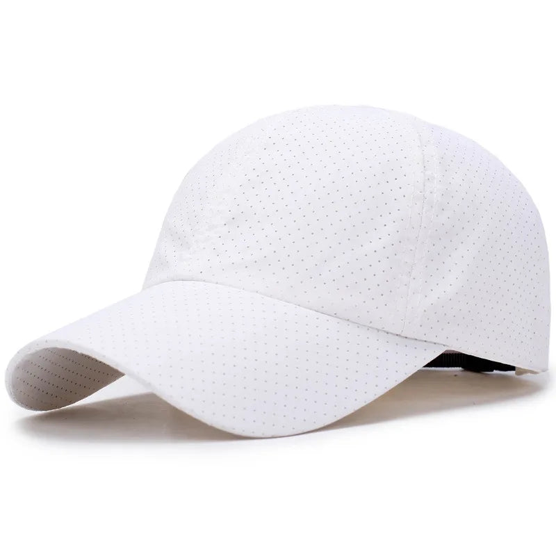 Quick-Drying Sunscreen Baseball Cap | Breathable UV Hat for Camping & Hiking