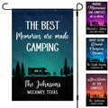 Camping Personalized Custom Camping Garden Flag