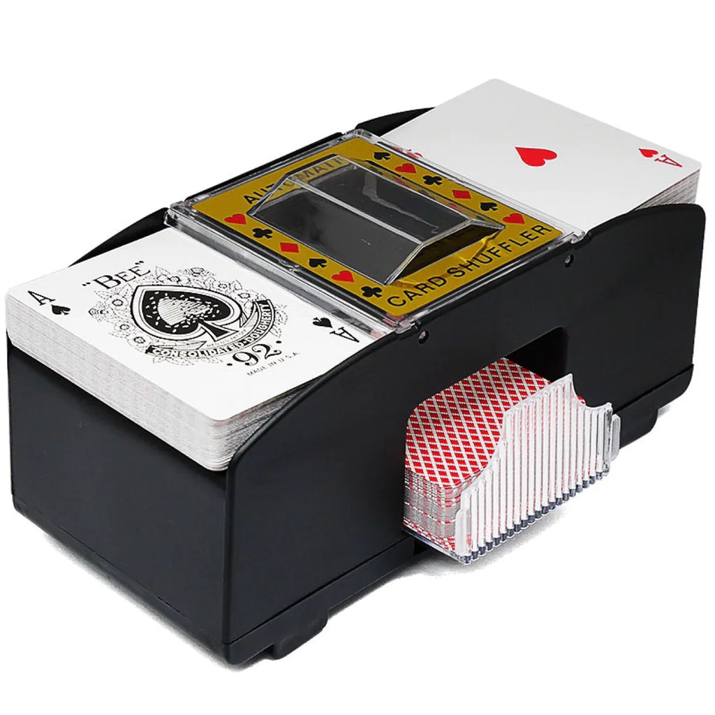 Automatic Electric Card Shuffler – Multi-Deck, Battery Operated