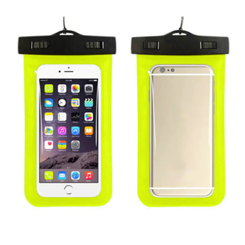 Waterproof Floating Phone Pouch Dry Bag | 3-Pack for Camping & Water Sports