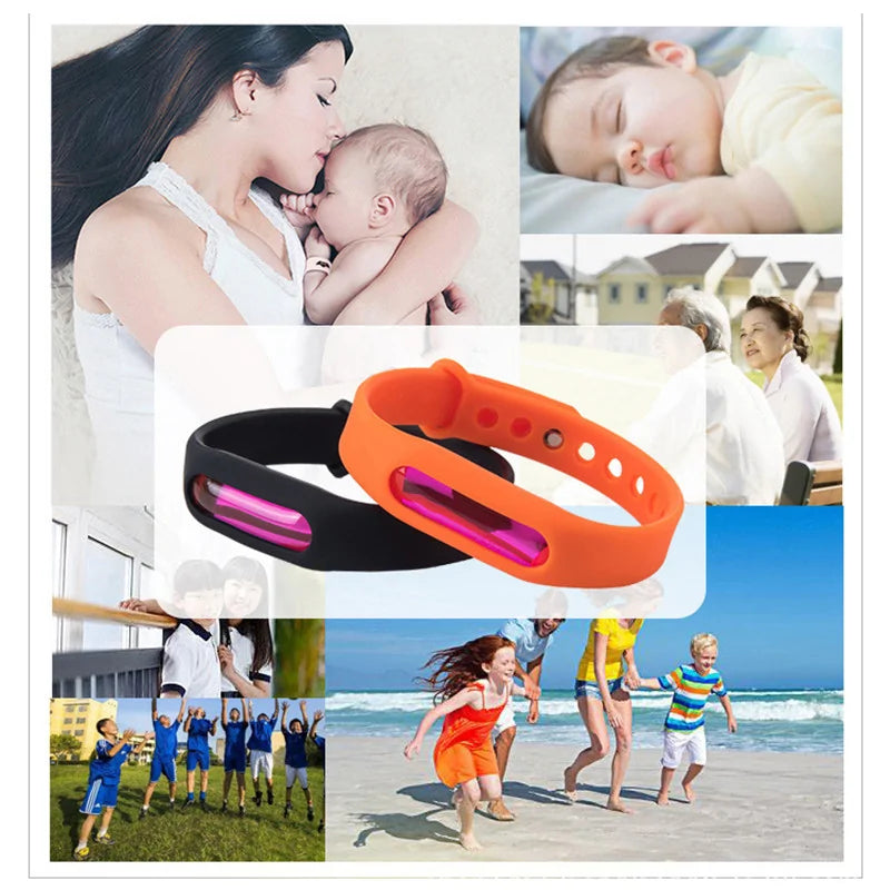 DEET-Free Anti-Bug Wristband | Mosquito Repellent Bracelet for Camping & Outdoors
