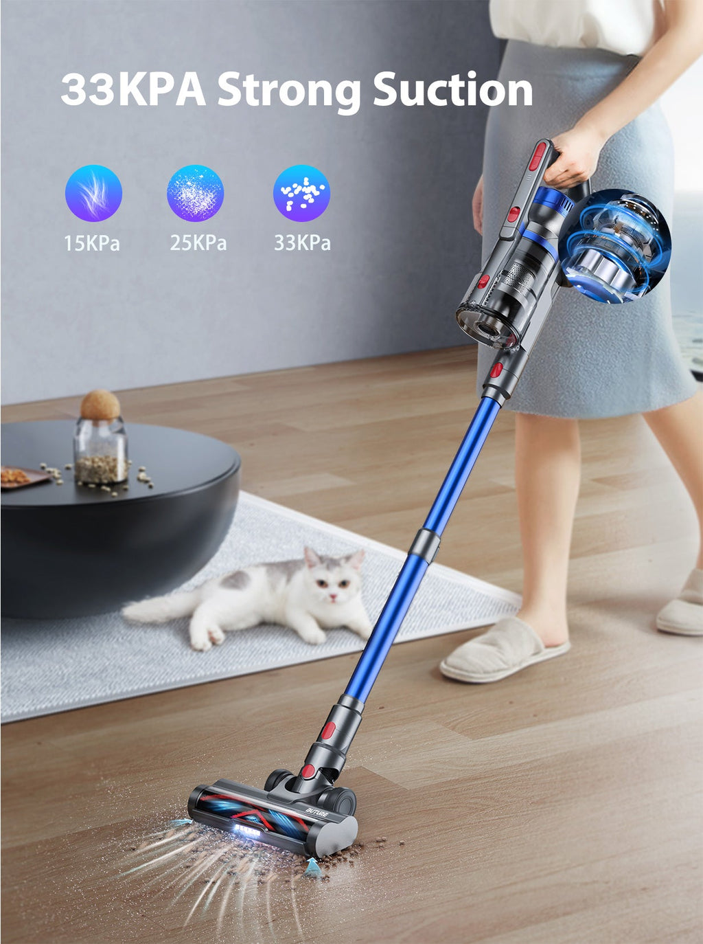 Buture JR500 Cordless Vacuum Cleaner