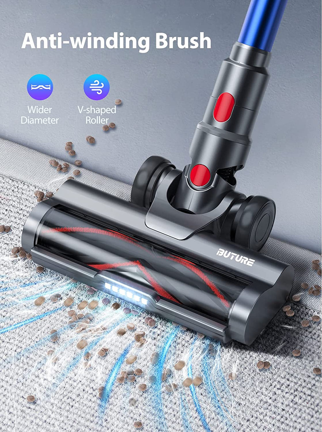 Buture JR500 Cordless Vacuum Cleaner