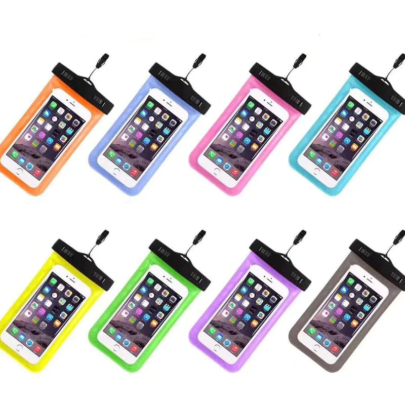 Waterproof Floating Phone Pouch Dry Bag | 3-Pack for Camping & Water Sports