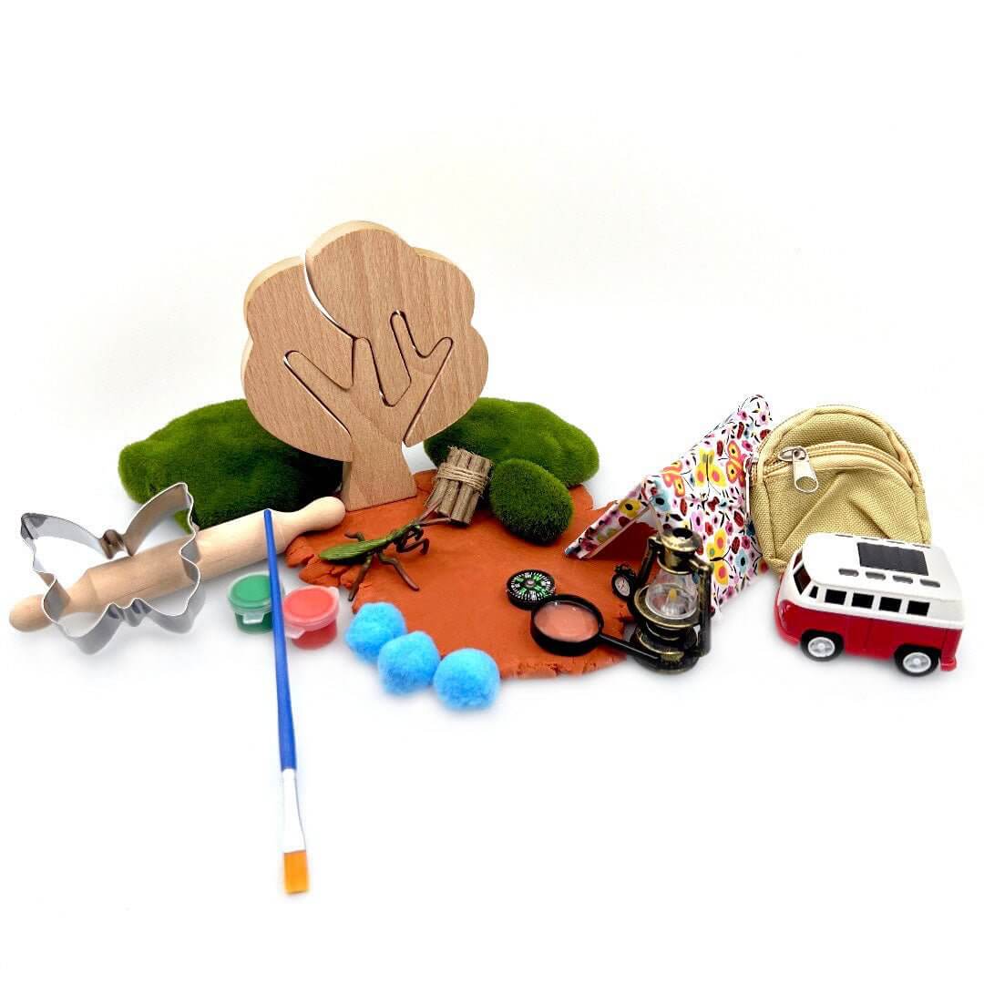 Camping Trip Playdough Play Set
