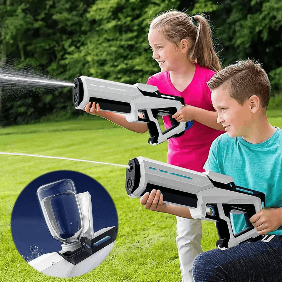 Electric Water Gun Suction Blaster for Summer Fun Outdoor