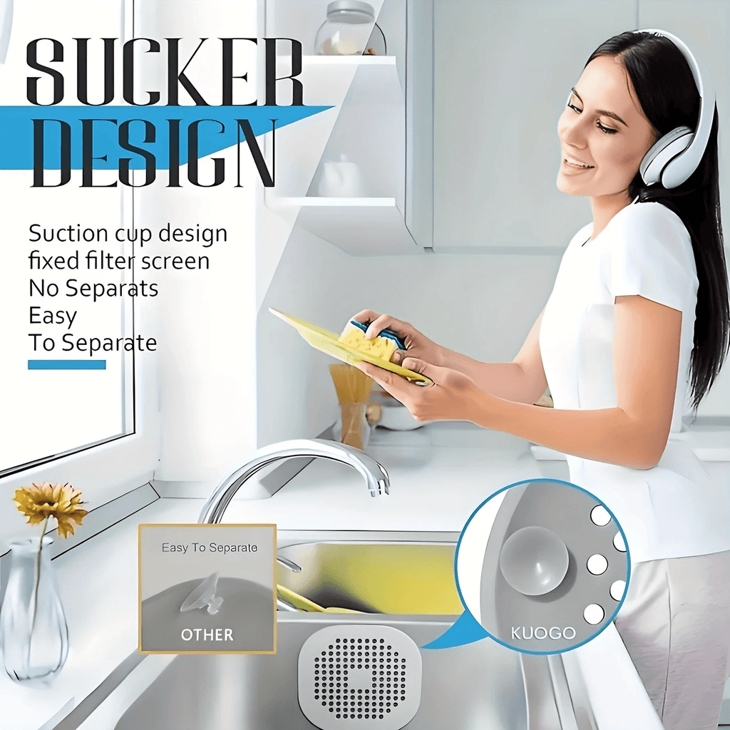 Silicone Anti-blocking Sink Drain Covers