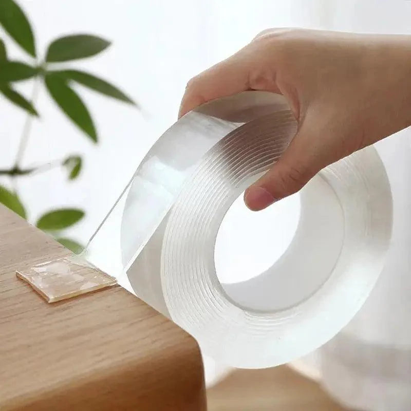 Double Sided Magic Transparent Reusable Waterproof Tape